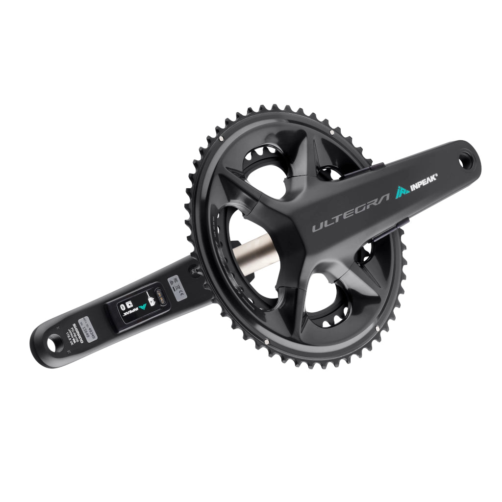 Kurbelgarnitur mit Leistungsmesser INPEAK POWERCRANK-E TWIN2 LR Shimano Ultegra R8100