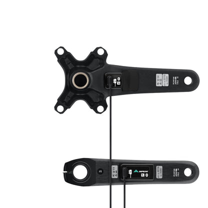 Kurbelgarnitur mit Leistungsmesser INPEAK POWERCRANK-E TWIN2 LR Shimano 105 R7100