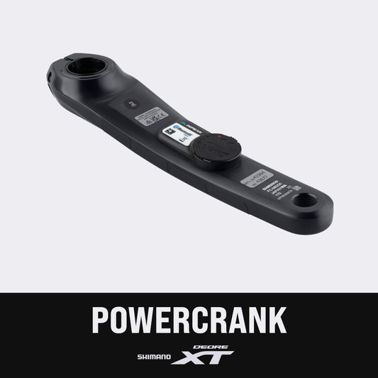 Linker Kurbelarm mit Leistungsmesser INPEAK POWERCRANK Shimano XT M8200