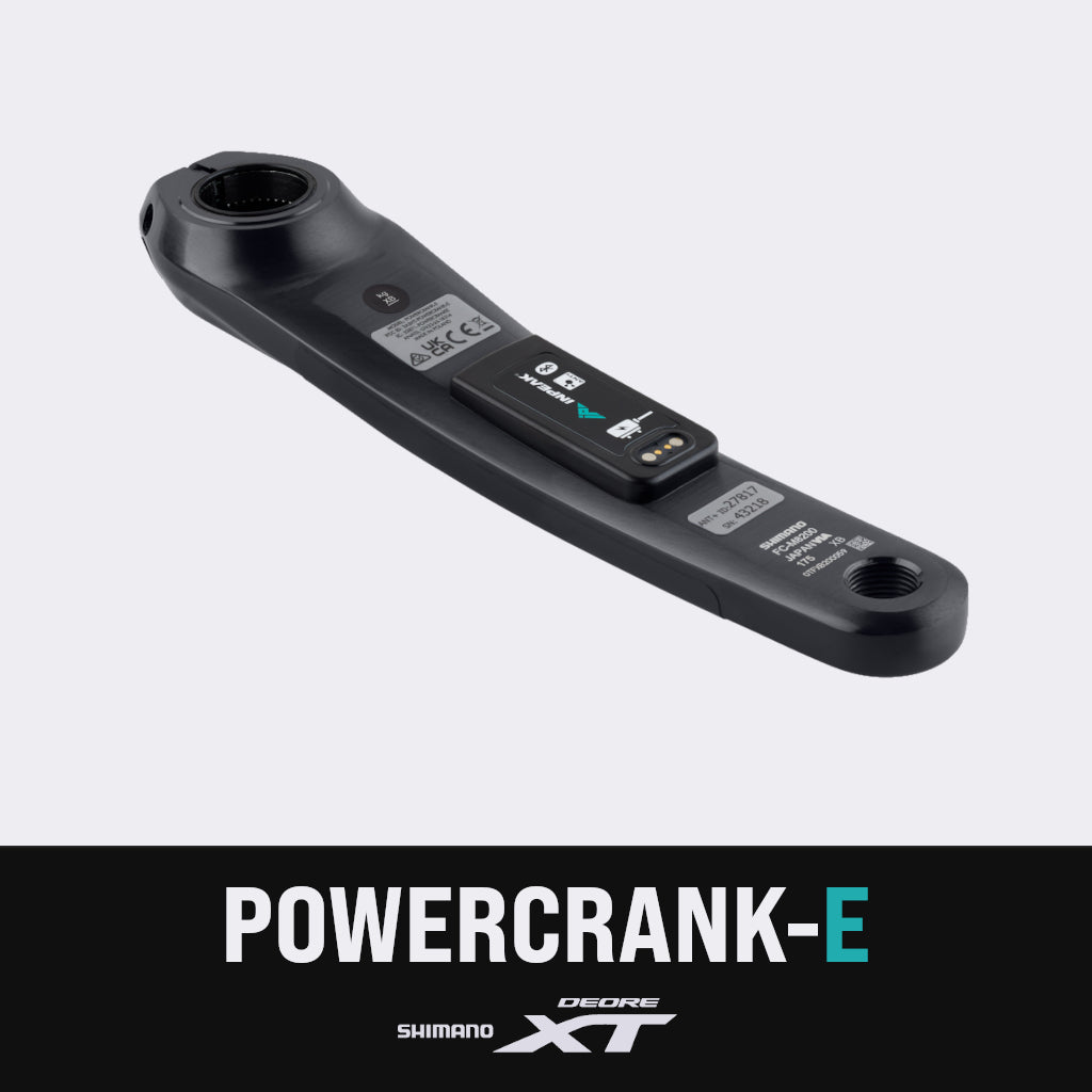 Linker INPEAK POWERCRANK-E Leistungsmesser-Kurbelarm Shimano XT M8200