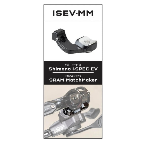 Befestigungsadapter für WOLF TOOTH ShiftMount I-spec EV Geschwindigkeitssteuerung