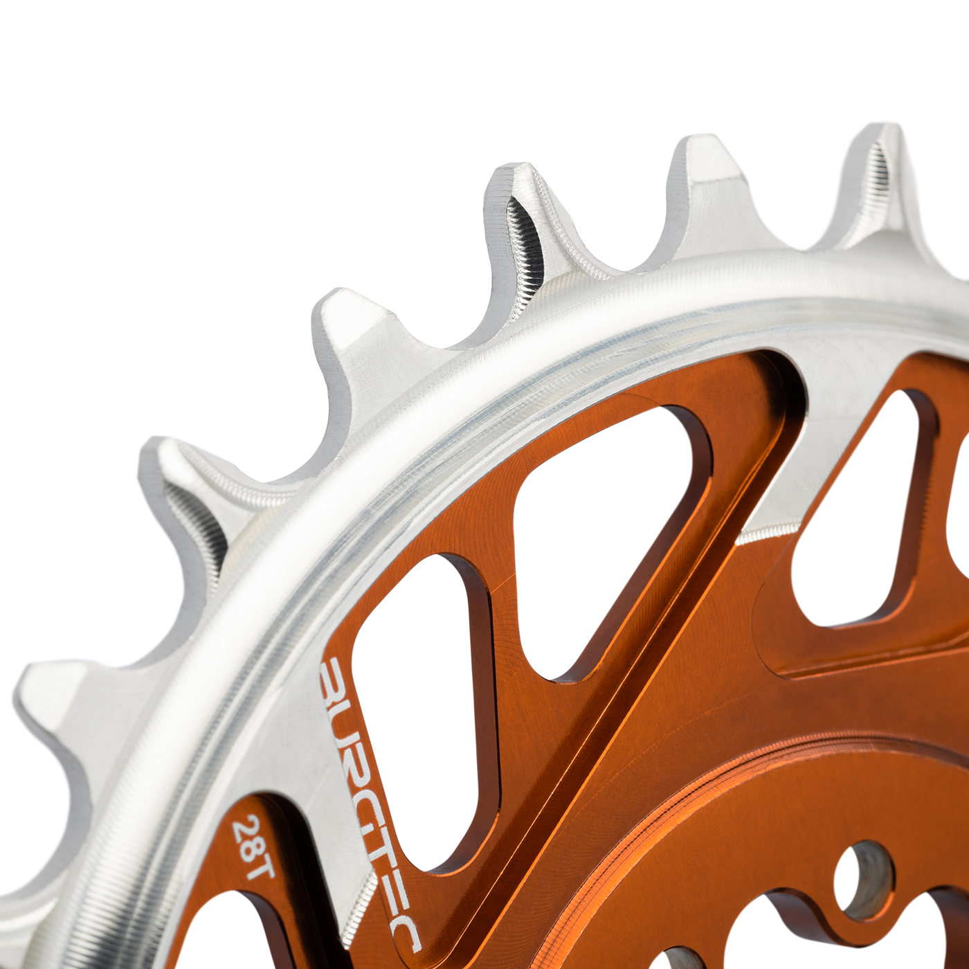 Mono Kettenblatt BURGTEC THICK THIN 12-fach BOOST Direct Mount 8 Schrauben T-Type Narrow Wide Offset 3mm Bronze