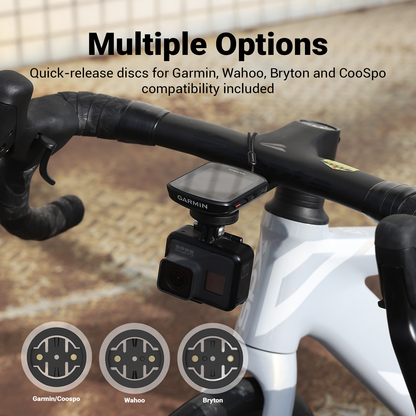 Universelle COOSPO MT6S Fahrradcomputer-Halterung für integrierte/Aero-Lenker