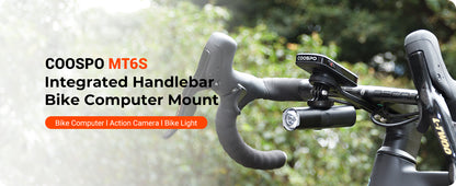 Universelle COOSPO MT6S Fahrradcomputer-Halterung für integrierte/Aero-Lenker