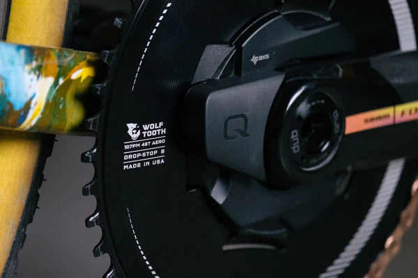 Kettenblatt Mono 12/13V WOLF TOOTH AERO Sram 107mm Leistungsmesser