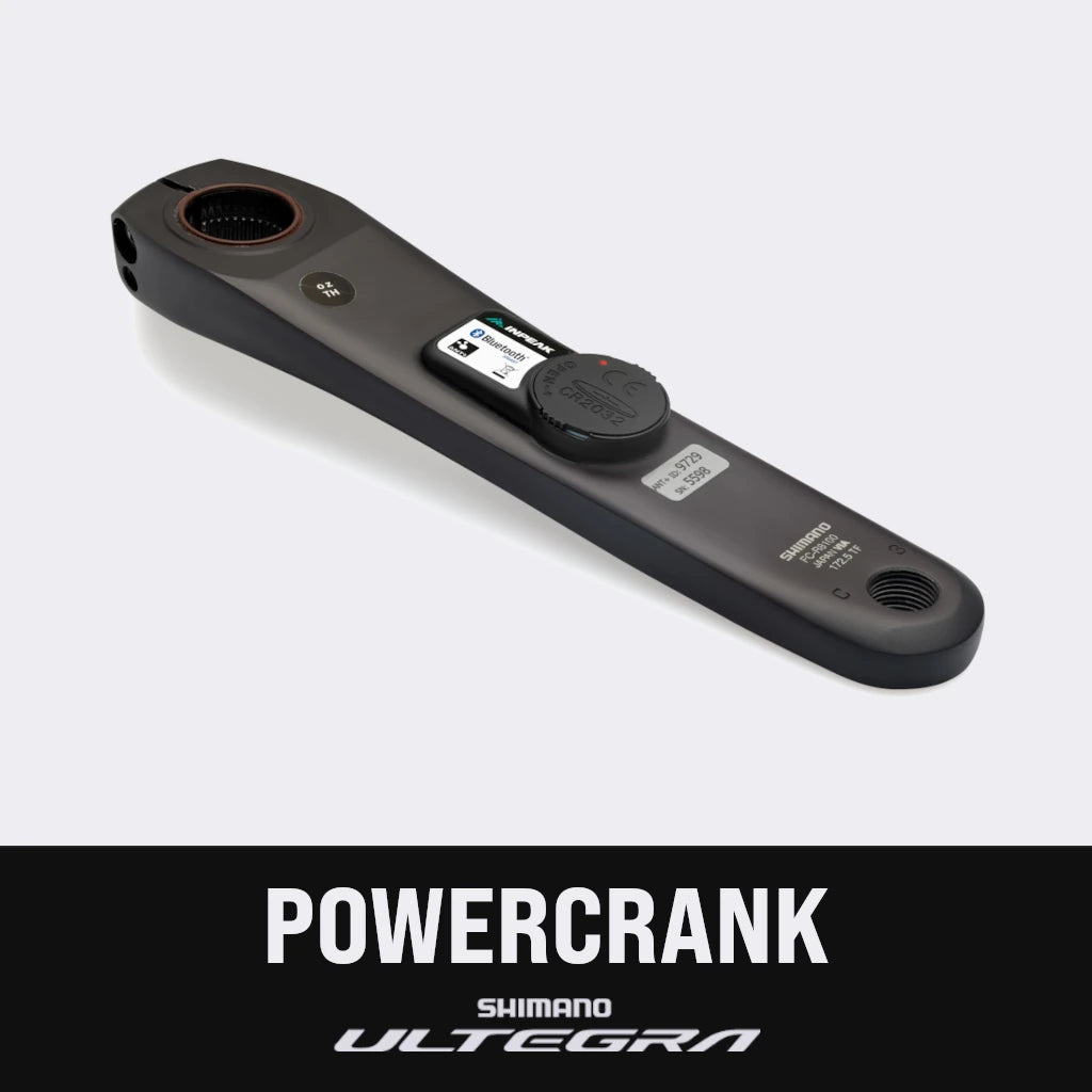 Linker Kurbelarm mit Leistungsmesser INPEAK POWERCRANK Shimano Ultegra R8100