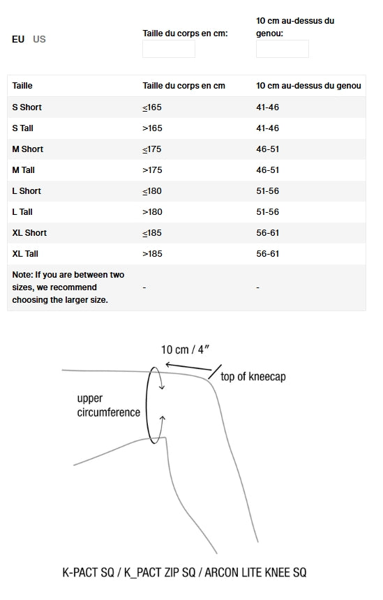 ION K-Pact Unisex Knieschützer Schwarz