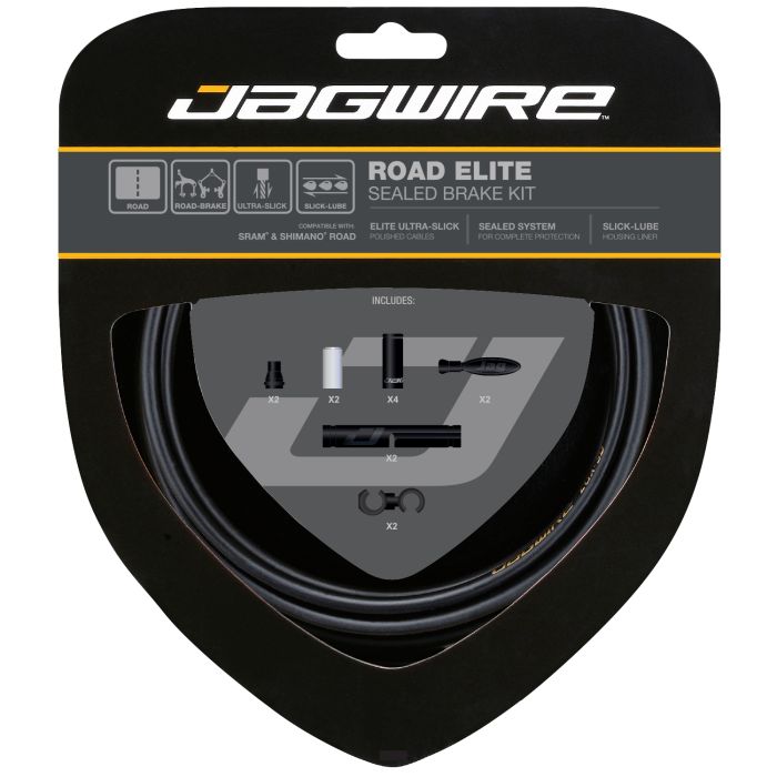 JAGWIRE ROAD ELITE SEALED Bremskabel & Hüllen Schwarz