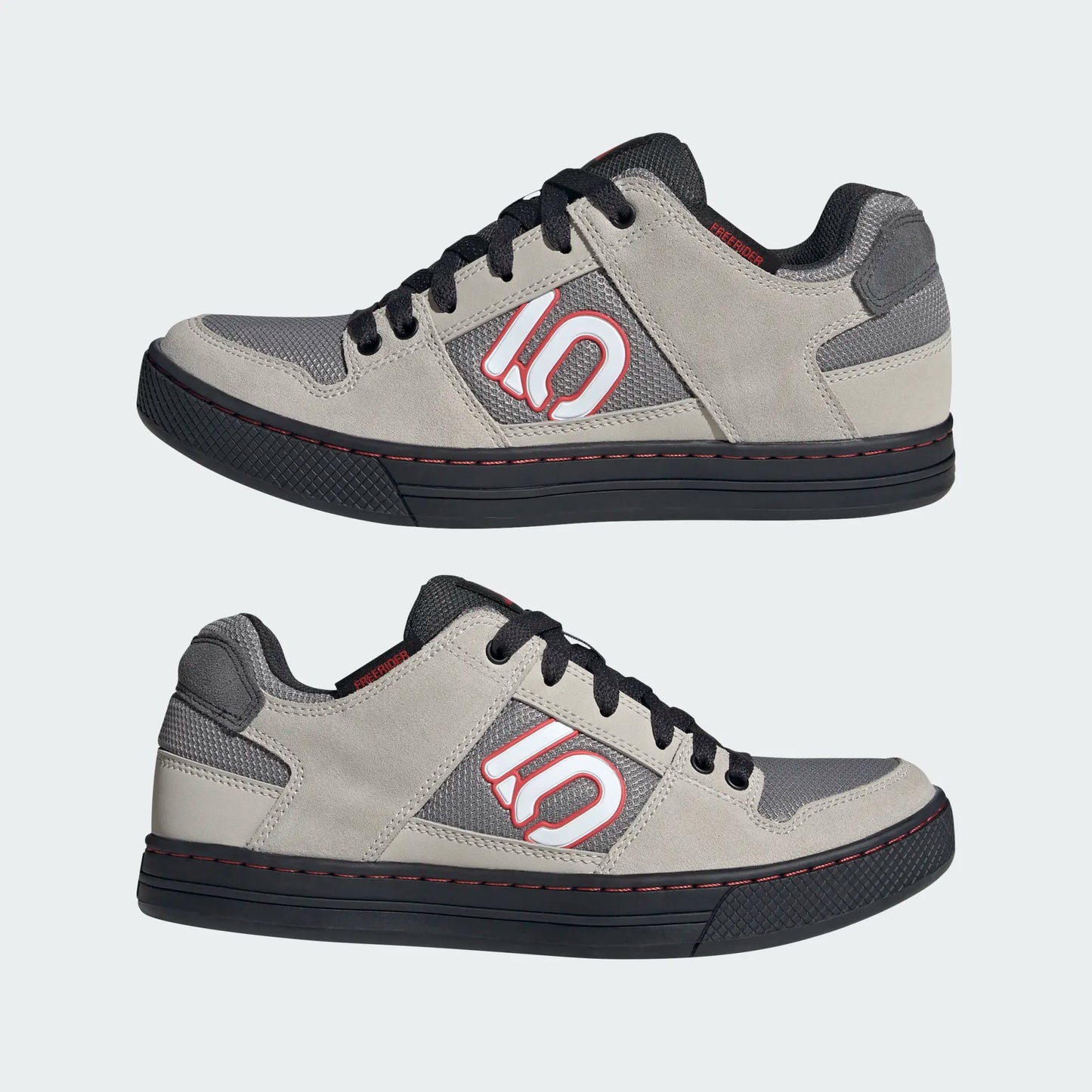 MTB-Schuhe FIVE TEN FREERIDER Grau/Weiß