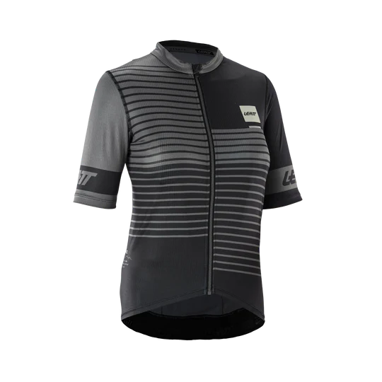 LEATT MTB ENDURANCE 3.0 Damen Kurzarm Trikot Schwarz