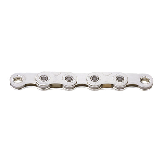 12/13-V-Kette KMC X Flat Waxed Silber
