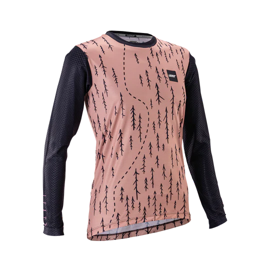 LEATT MTB TRAIL 3.0 Damen Langarm Trikot Pink