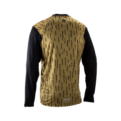 Trikot LEATT MTB TRAIL 3.0 Langarm Braun