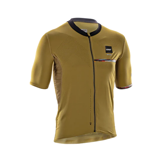 LEATT MTB ENDURANCE 5.0 CARGO Trikot Kurzarm Braun