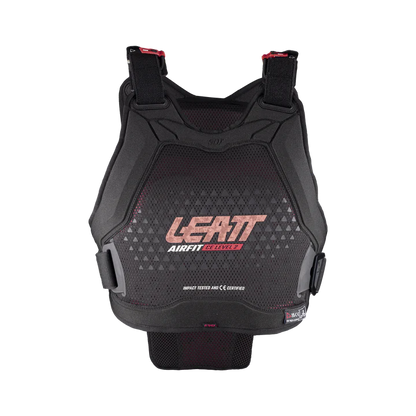 LEATT 3DF AIRFIT EVO Damen-Brustpanzer Schwarz