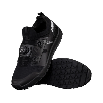 MTB-Schuhe LEATT PROFLAT 2.0 Schwarz