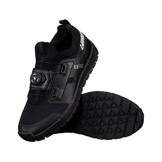 MTB-Schuhe LEATT PROFLAT 2.0 Schwarz