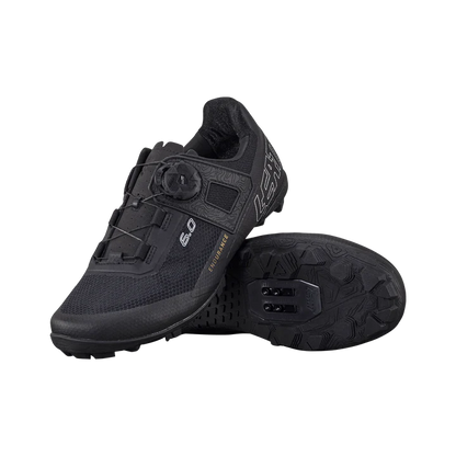 MTB-Schuhe LEATT PROCLIP 6.0 ENDURANCE Schwarz
