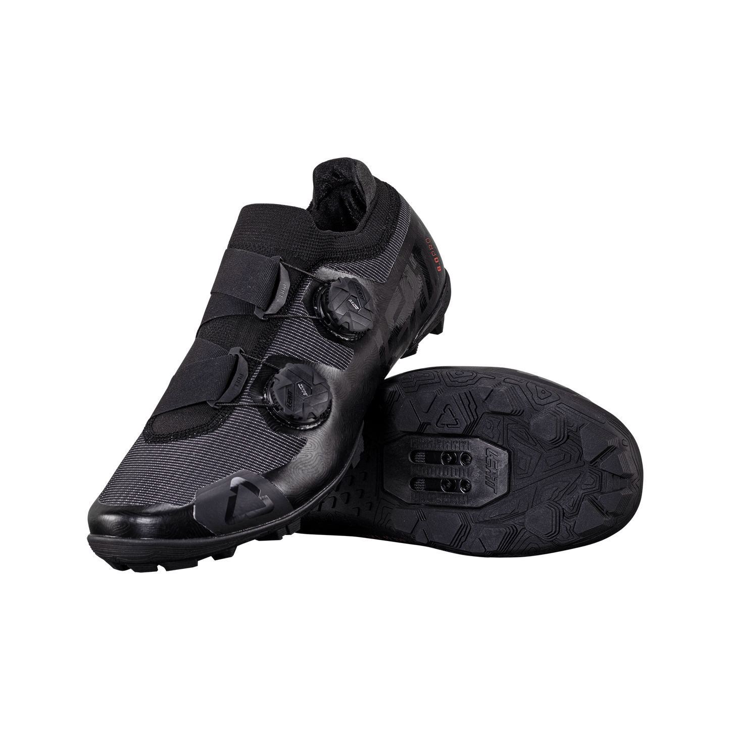XC/Gravel MTB-Schuhe LEATT PROCLIP 8.0 RACE Schwarz