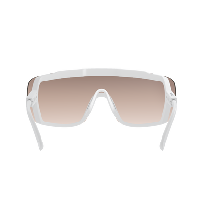 Brille POC DEVOUR MID + Weiß Glas Clarity Trail Partly Sunny Silver
