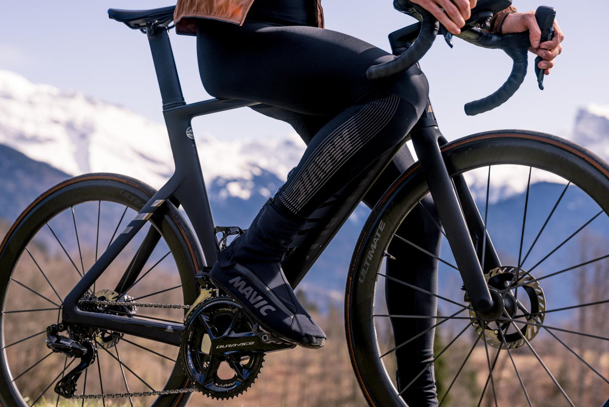 Lange Trägerhose MAVIC COSMIC THERMO Schwarz