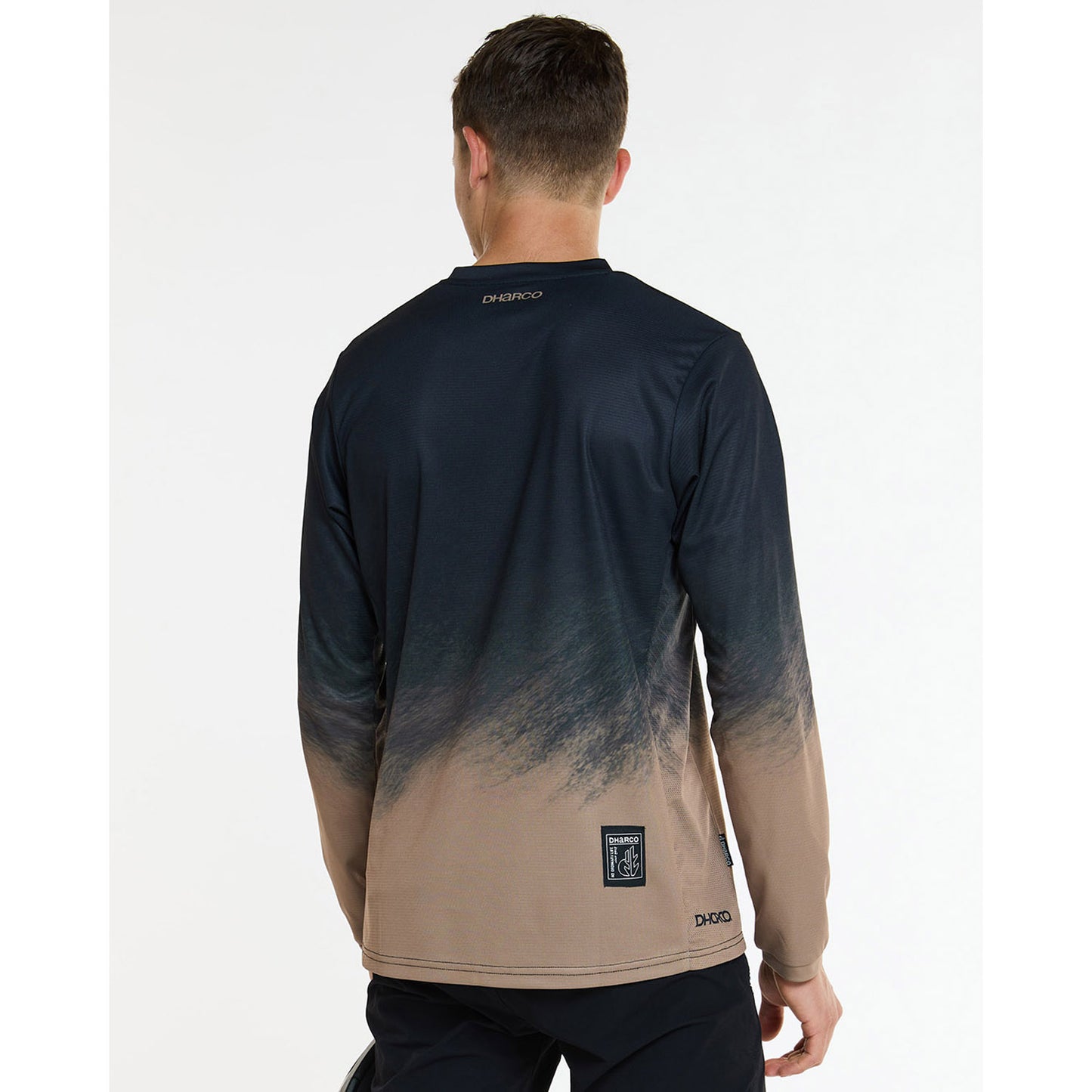 DHARCO GRAVITY ARIZONA Trikot Langarm Schwarz/Braun