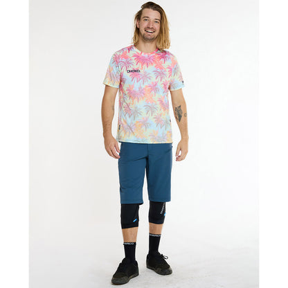 Trikot DHARCO HIGHBALL Kurzarm Rosa/Blau