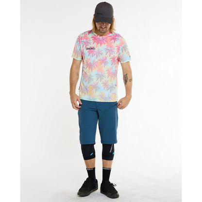 Trikot DHARCO HIGHBALL Kurzarm Rosa/Blau