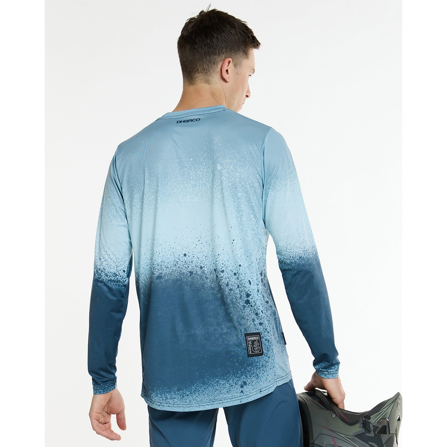 DHARCO RACE NU WAVE Trikot Langarm Blau