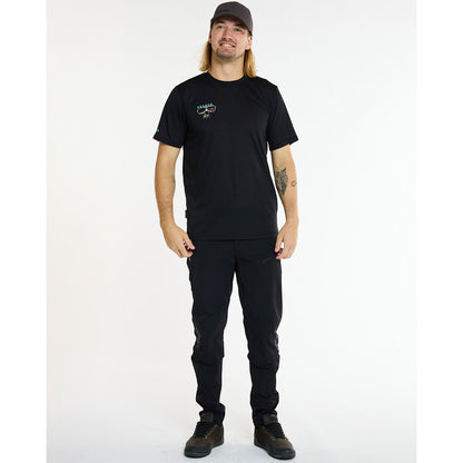 Trikot DHARCO TECH TEE EDDIE Kurzarm Schwarz