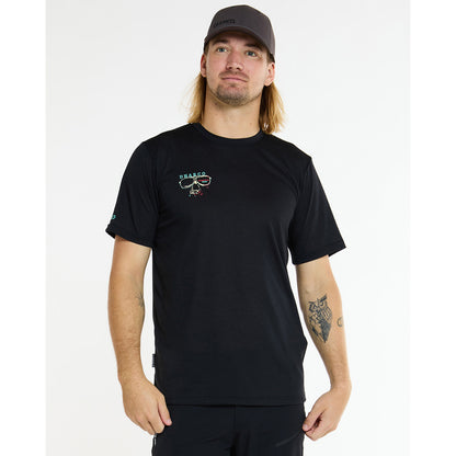Trikot DHARCO TECH TEE EDDIE Kurzarm Schwarz