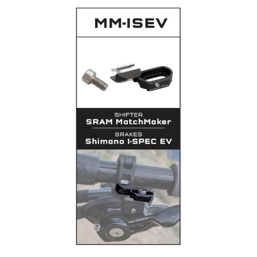 Befestigungsadapter WOLF TOOTH ShiftMount MM-ISEV SRAM MatchMaker X Shifter > Bremse Shimano I-SPEC EV