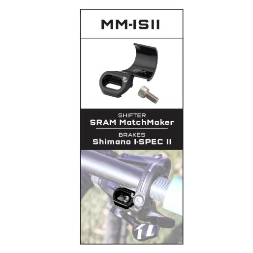 Befestigungsadapter WOLF TOOTH ShiftMount MM-ISII SRAM MatchMaker X Shifter > Bremse Shimano I-SPEC II