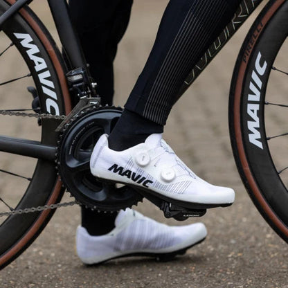 Rennradschuhe MAVIC COSMIC ULTIMATE IV Weiß