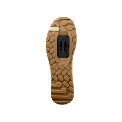 CRANKBROTHERS MALLET TRAIL SPEED LACE CLIP MTB-Schuhe in Grün/Sand — Sohle