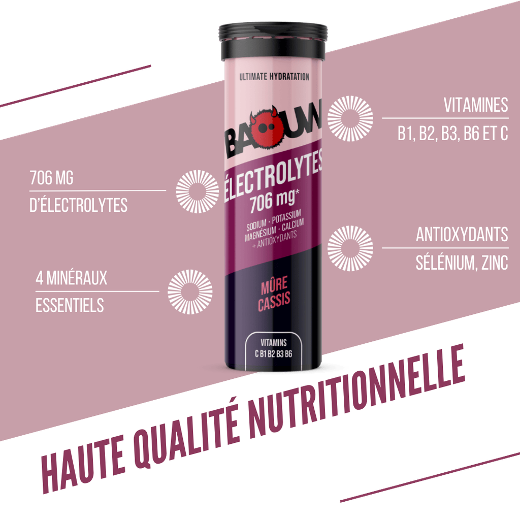 BAOUW Energy Drink ( 10 Lutschtabletten) Brombeere/Johannisbeere