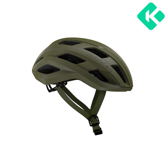 Helm Strasse LAZER STRADA KINETICORE Matt Grün