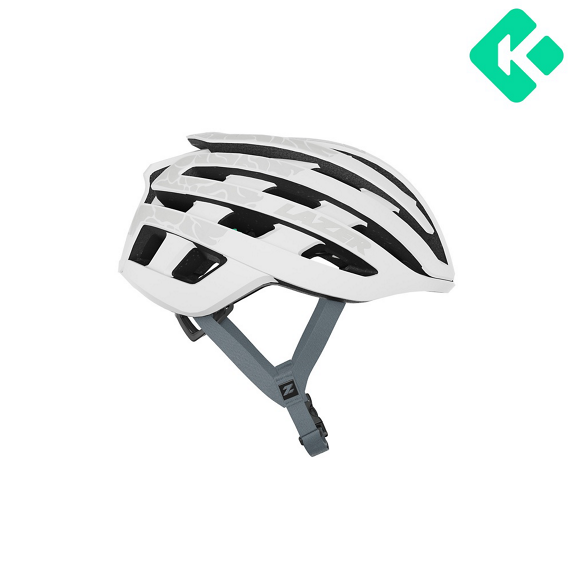 LAZER Z1 KINECTICORE UYH Rennradhelm, mattweiß + LED