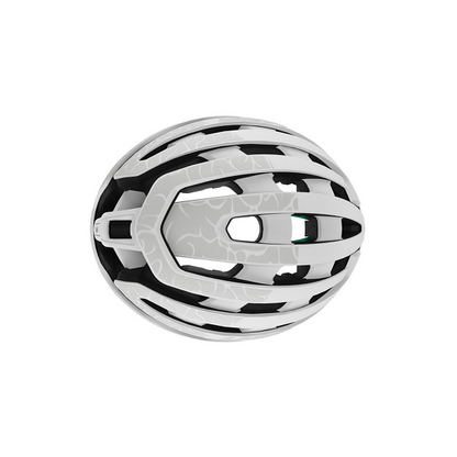 Rennradhelm LAZER Z1 KINETICORE Matt Weiß - Limitierte Edition UYH Use Your Head + LED