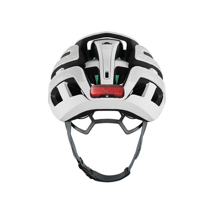 Rennradhelm LAZER Z1 KINETICORE Matt Weiß - Limitierte Edition UYH Use Your Head + LED