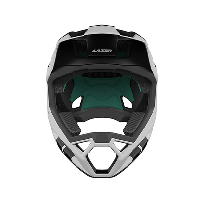 MTB-Helm LAZER CAGE KINETICORE Schwarz Weiß