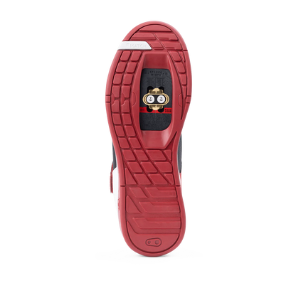 MTB-Schuhe CRANKBROTHERS MALLET SPEED LACE CLIP CLASSICS EDITION Schwarz/Rot