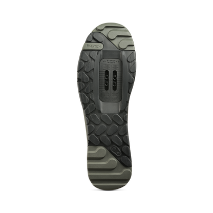 MTB-Schuhe CRANKBROTHERS MALLET TRAIL SPEEDLACE SEAL Grau/Grün – Sohle