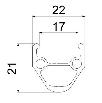 Hinterrad MAVIC ACCESS R17