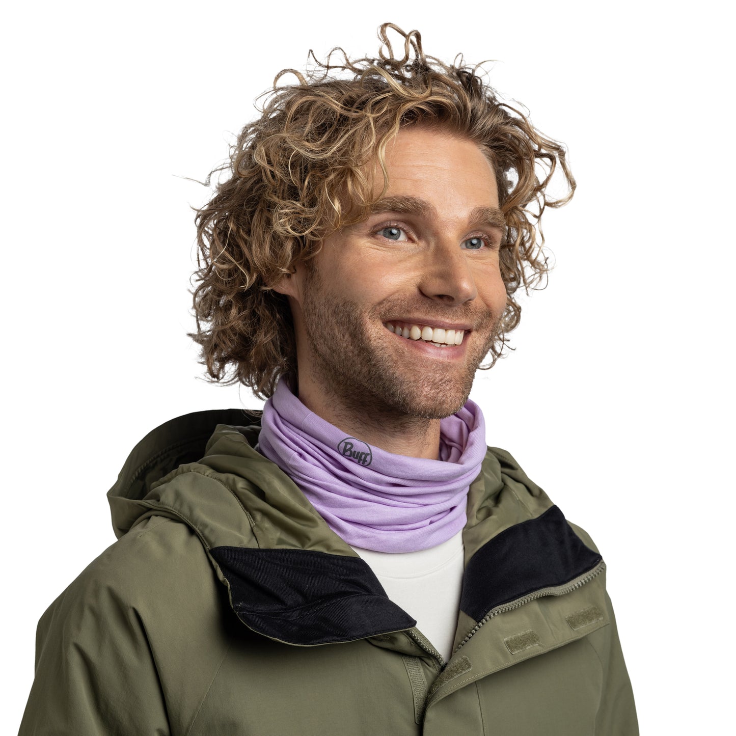 BUFF ORIGINAL ECOSTRETCH Nackenrolle Violett
