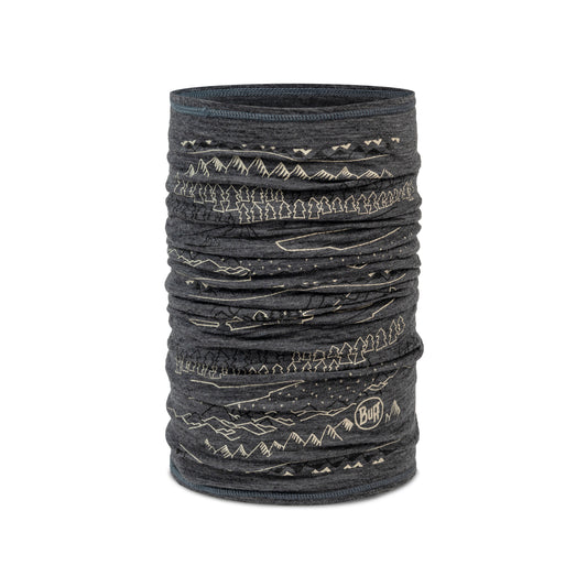 BUFF MERINO LIGHTWEIGHT PRINT Nackenband Grau