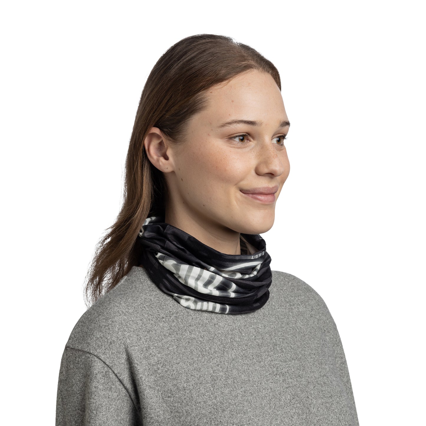 BUFF ORIGINAL ECOSTRETCH Nedre Halsband Schwarz