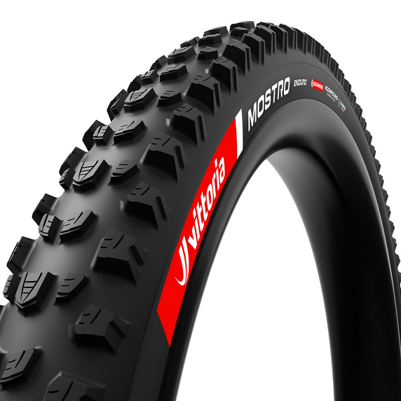 Reifen VITTORIA MOSTRO ENDURO 29x2.40 4C Graphene Tubeless Ready Weich Schwarz