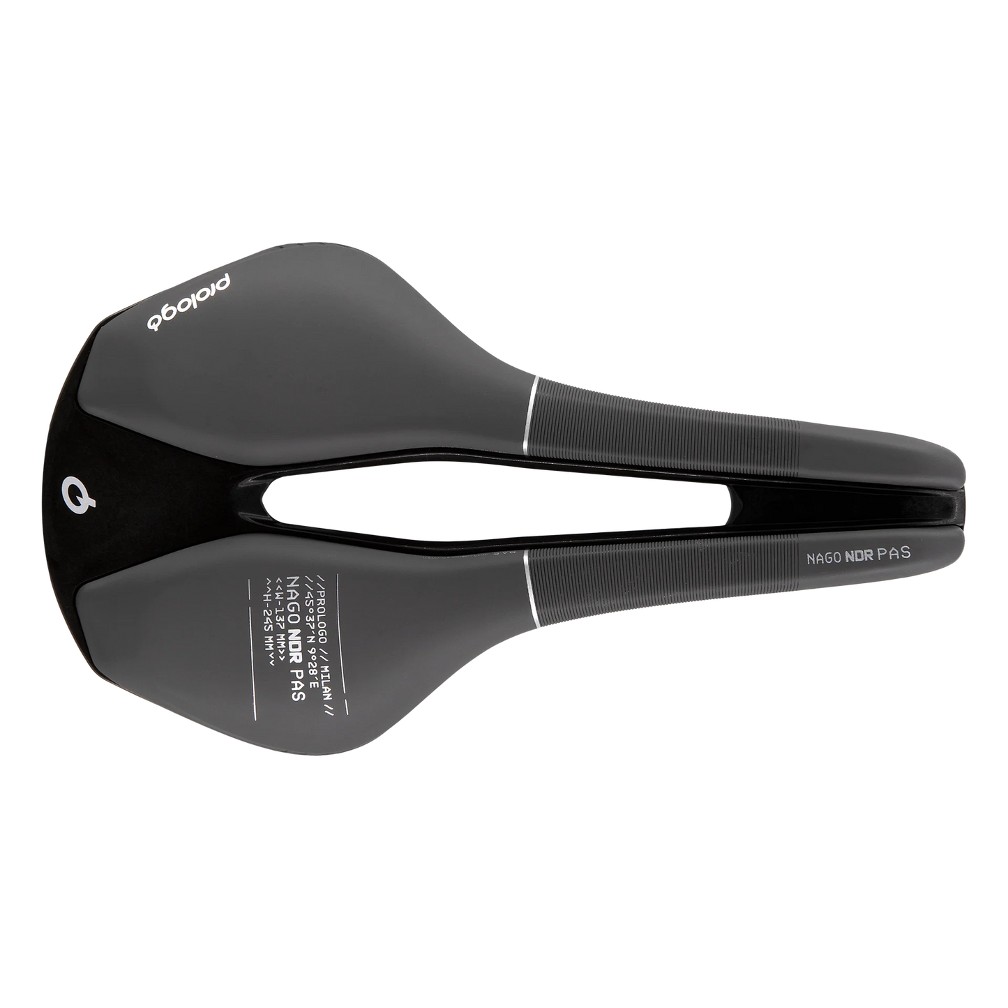 Sattel PROLOGO NAGO NDR PAS 137mm Rails Tirox Schwarz