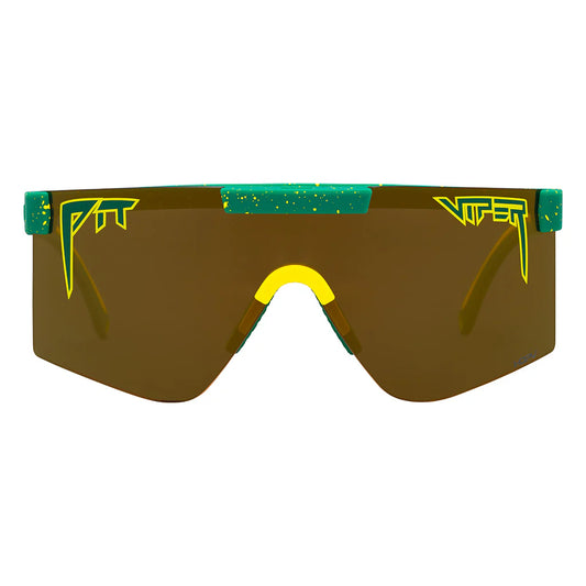 Brille PIT VIPER THE STRAYA ORIGINAL 2.0 WIDE HDPV Polarisiert Gold